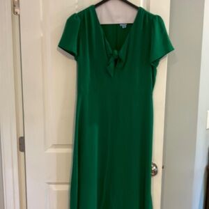 Gorgeous tea length emerald green dress size 12